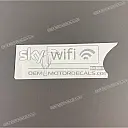 Side cowling decal, right side