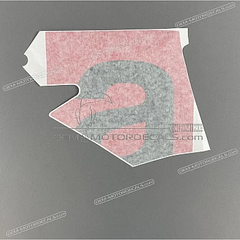 Seitenverkleidung Aufkleber, Rechte Seite