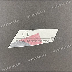 Bugverkleidung Aufkleber, Linke Seite