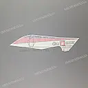 Tail cowl decal, right side