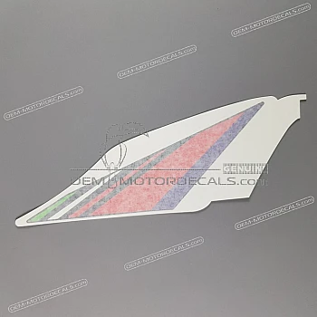 Heckverkleidung Aufkleber, Linke Seite