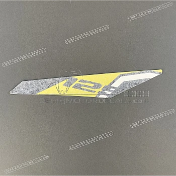 Voorspatbord sticker, linkerkant