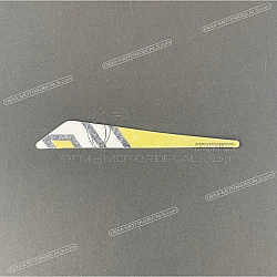 Side cowling decal, left side