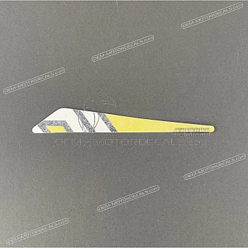 Zijpaneel sticker, linkerkant