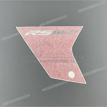 Side cowling decal, right side