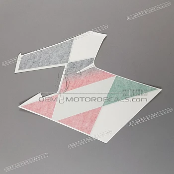 Seitenverkleidung Aufkleber, Linke Seite