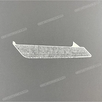 Heckverkleidung Aufkleber, Linke Seite