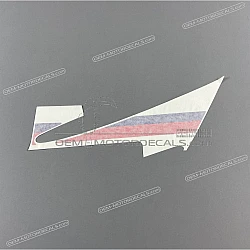 Side cowling decal, right side
