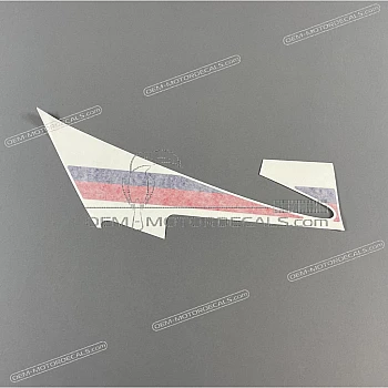 Side cowling decal, left side