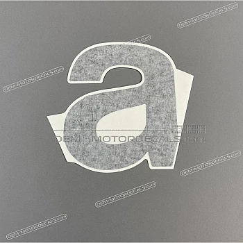 Side cowling decal, right side