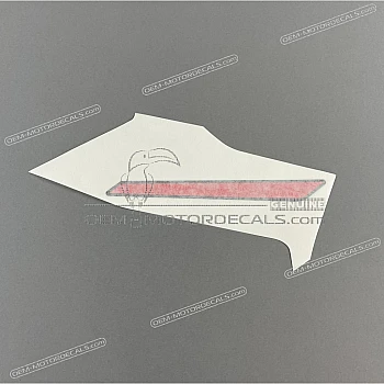 Belly pan decal, right side