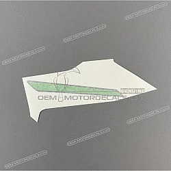 Belly pan decal, left side
