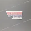 Side cowling decal, right side