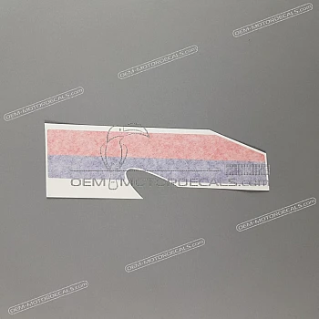 Side cowling decal, left side