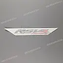 Side cowling decal, right side