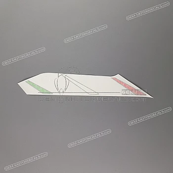 Autocollant bas de carénage, côté droit