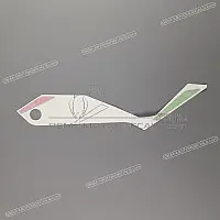 APRILIA Belly pan decal, left side 2H005848