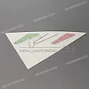 Front cowling decal, right side