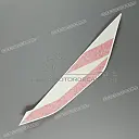 Side cowling decal, right side