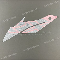 Side cowling decal, left side