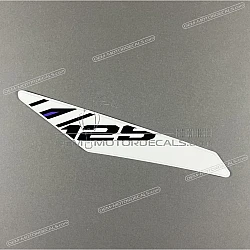 Front fender decal, right side
