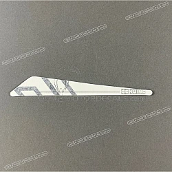 Side cowling decal, left side