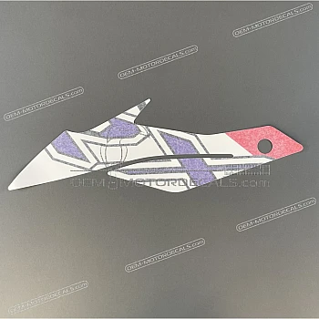 Side cowling decal, left side
