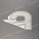 Tank decal , left side