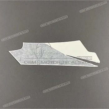 Side cowling decal, left side