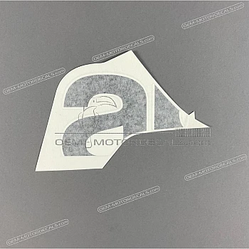 Pegatina de la cubierta del marco, lado derecho