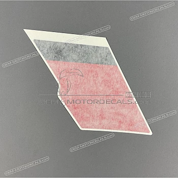 Pegatina de la cubierta del marco, lado izquierdo