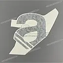 Side cowling decal, left side