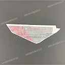 Front fender decal, left side