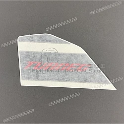 Adesivo pannello laterale, lato sinistro