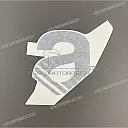Side cowling decal, left side