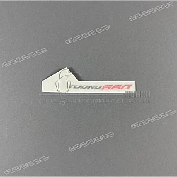 Front cowling decal, right side