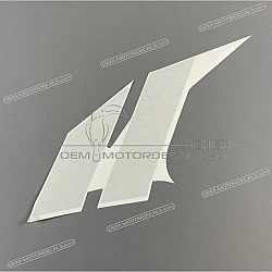 Side cowling decal, left side
