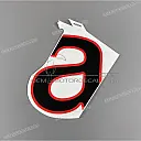 Side cowling decal, right side