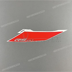 Pegatina colin, lado izquierdo