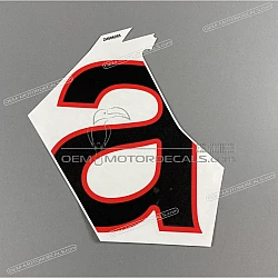 Side cowling decal, left side