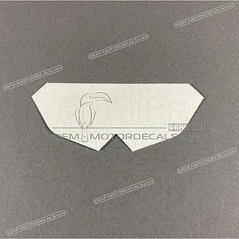 Front cowling decal