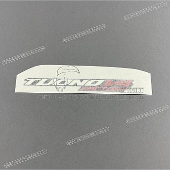 Side cowling decal, right side