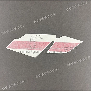 Side cowling decal