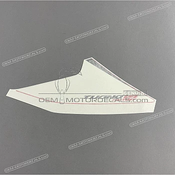 Tail cowl decal, right side