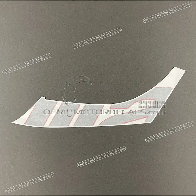 Genuine Aprilia RS660 Central Wing ILA Sticker Left Side OEM 2H006811 Factory Graphic
