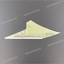 Sticker Oberseite Heckverkleidung