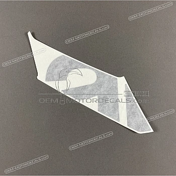 Front fender decal