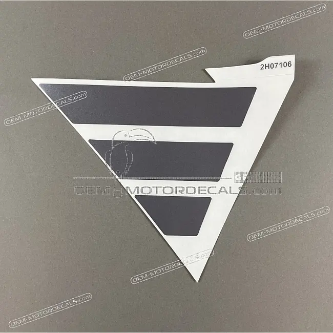 Aprilia SXR 50 Bovenste Zijkuip Aprilia Logo Rechts OEM 2H007106