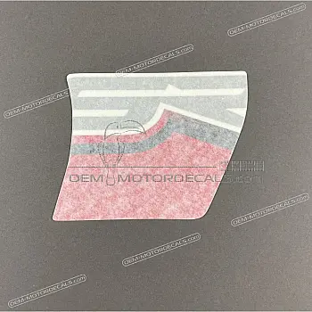 Rechter voorschild SR sticker, rechterkant