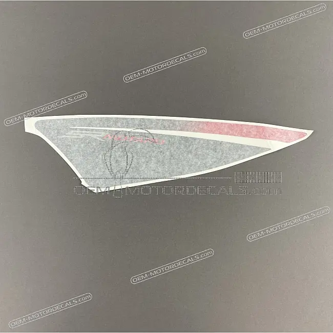 Autocollant Aprilia SR Motard pour plaque de numéro de carénage arrière gauche 
